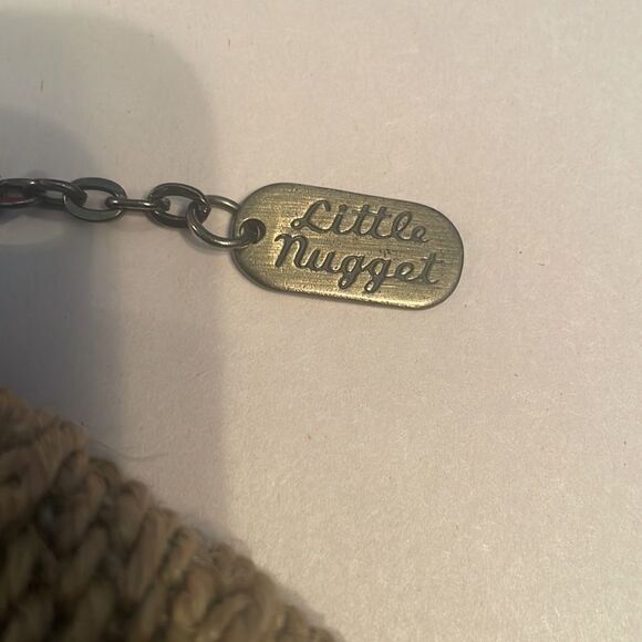 Little Nugget boho woven jute zip summer clutch / travel pouch - Picture 3 of 11